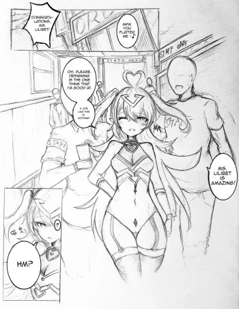 Lolibutt's Staff Party manga cover