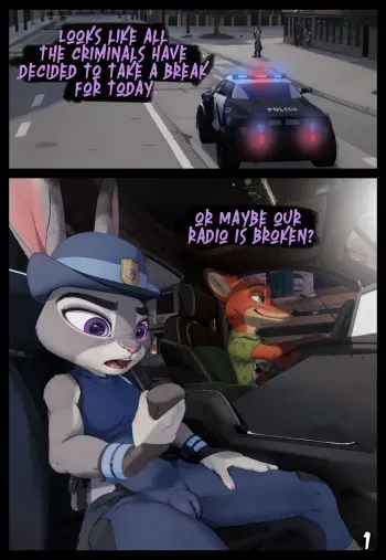 [ArtWillAM] Horny Police (Zootopia) manga cover