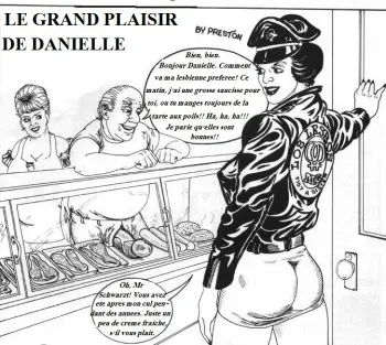 [Preston] Danielle's Delight! (french) manga cover