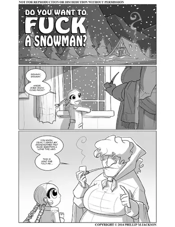 [Jollyjack] Do you Want to Fuck a Snowman? manga cover