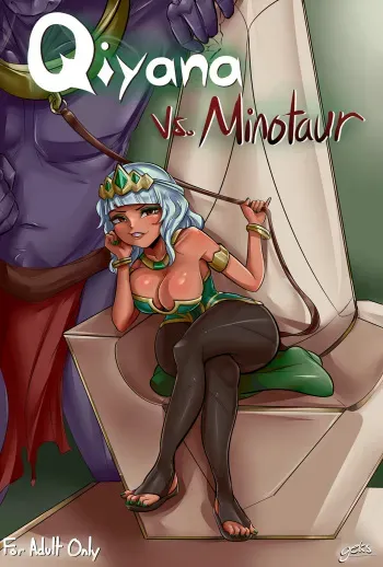 [Geks] Qiyana vs Minotaur (League of Legends) [English] (Pixiv Fandox) manga cover