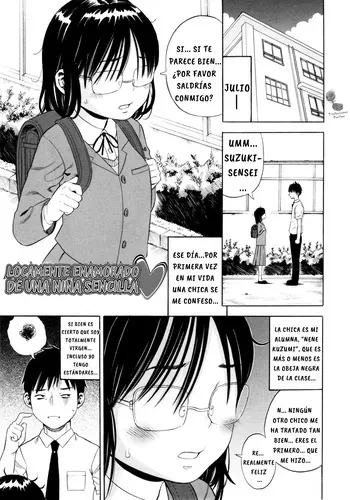 [Zaki Zaraki] Jimi Ko ni Kubittake♥ | Locamente Enamorad♥ de una Mujer Sencilla (Giji Taiken) [Spanish] [Darfinxadan14] manga cover
