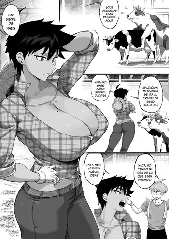 [NesZ] My farmer aunt is having a problema｜Mi Tía Granjera Está Teniendo un Problema [Spanish] [theFaFa] manga cover