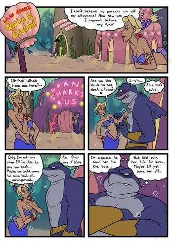 [DontFapGirl) Loan Shark (The Little Mermaid) manga cover