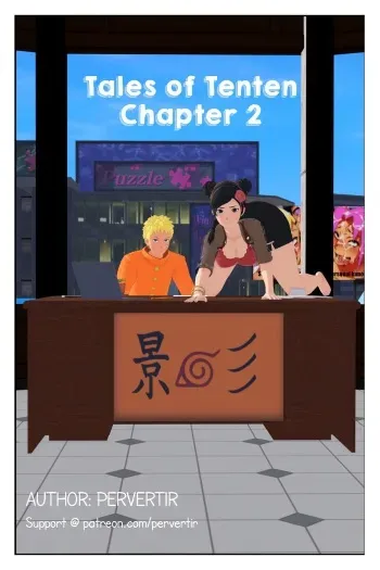 Tales of Tenten Chapter 2 Color English manga cover