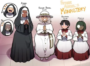 [BlackWhiplash] Father Adriel's Monastery manga cover