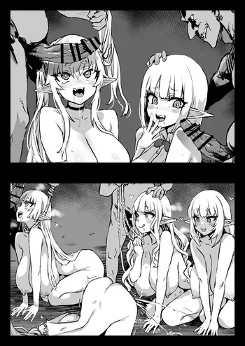 [Asanagi] Goblin Suki Suki Elf Musume | Elf Girls Who Luuuv Goblins 1+2 [English] manga cover