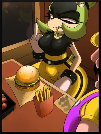 [Apathy] Wario x Surge (Sonic the Hedgehog) manga cover