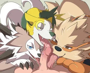 [GreasyHyena] Doggies (Pokémon) manga cover
