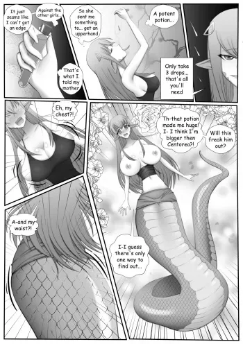 Monster Musume Giantess Comic manga cover