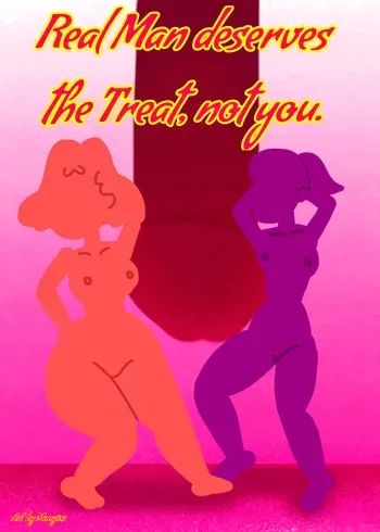 A Real Man deserves the treat, not you. manga cover