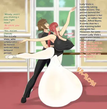 Lady Viola Frieden and Her Butler Alfred Burns manga cover