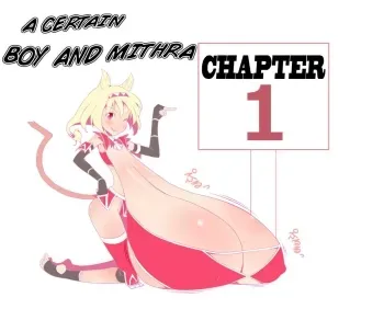 A certain boy and mithra manga cover