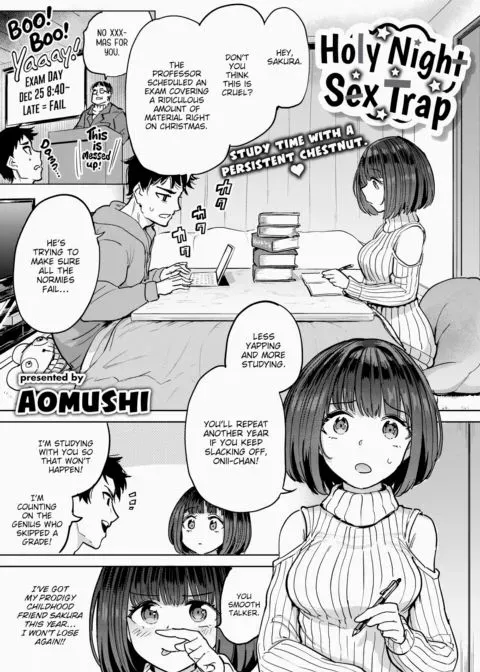 Holy Night Sex Trap manga cover