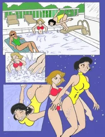 [DTiberius] Aqua Spies (Totally Spies) [Colored] manga cover
