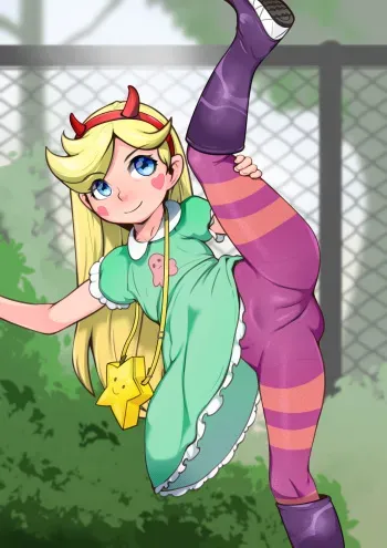 [j7w] Star Butterfly (Star Vs The Forces of Evil) manga cover