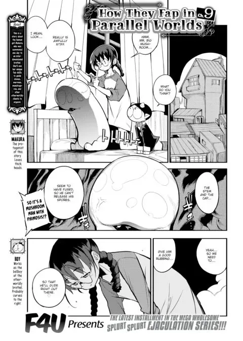 How They Fap in Parallel Worlds Ch.9 manga cover