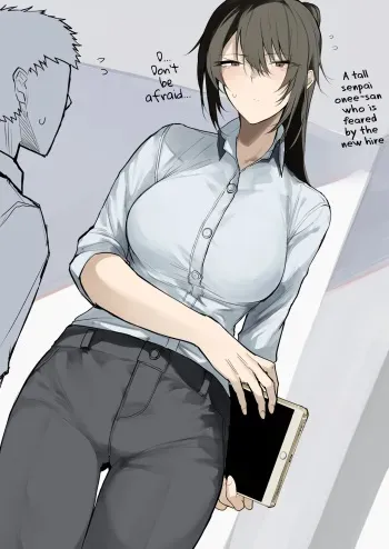 Ookii OL Onee-san no Manga | A Manga About A Big OL Onee-San manga cover