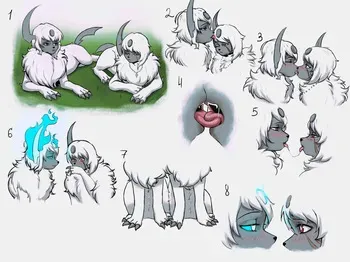 [FluoRe] Moria and White Fang + Extra manga cover