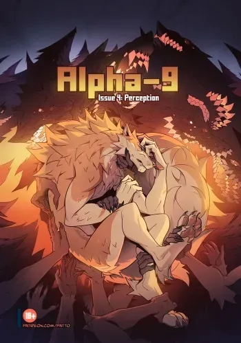 Alpha-9 issue4 manga cover