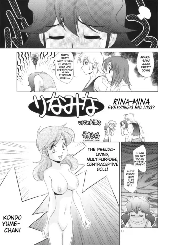 Rina-Mina Everyone's big loss? manga cover