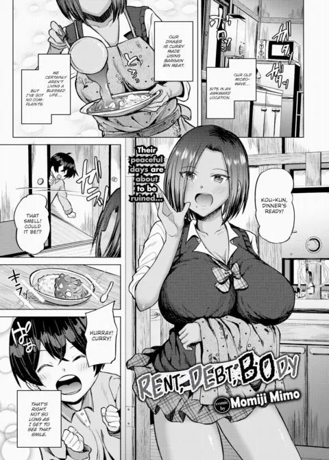 Rent, Debt, Body manga cover