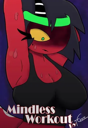 Mindless Workout by a Helluva Boss NSFW Fan comic manga cover