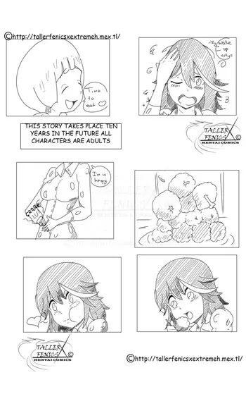 [Gofenix/Dragonicxs] Matoy Hungry Day (Kill la Kill) manga cover