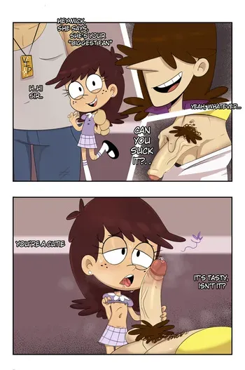 [Catrash] Luna's VIP Tickets (The Loud House) manga cover