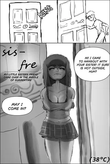 Sis-Fre - My Sister's Friend Came Over in the Middle of Summertime manga cover