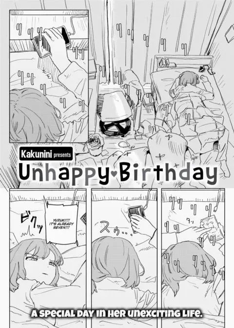 Unhappy Birthday manga cover