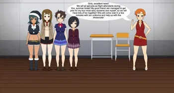 All Bald Airways - 01 - Jen's new Crew manga cover
