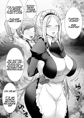 [Onesota Shuu] Elf Maid to Botchan no Seichou | The Elf Maid And The Little Boy Growing Up [English] [Pluto] manga cover