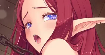[桐島サトシ] ボテ腹爆乳エルフ manga cover