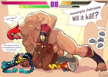 [Dieselbrain] Marisa x Kimberly (Street Fighter 6) manga cover