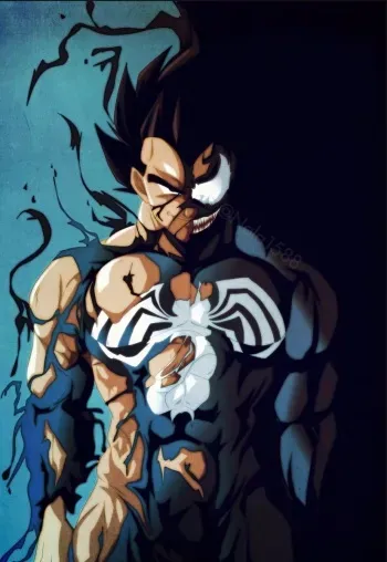 [Nala1588] Spiderman meets Dragon Ball Z manga cover