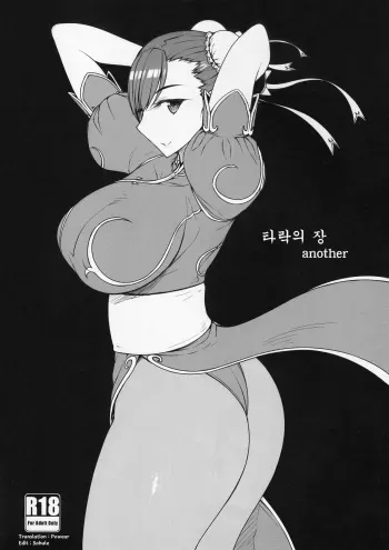 (C96) [Darabuchidou (Darabuchi)] Daraku no Hana another | 타락의 장 Another (Street Fighter) [Korean] manga cover