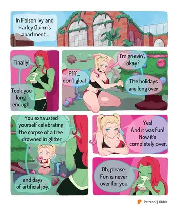 [Jibbie] Seasonal Fun (Harley Quinn) manga cover