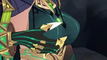 [kekeanimations] nefer (genshin impact) manga cover