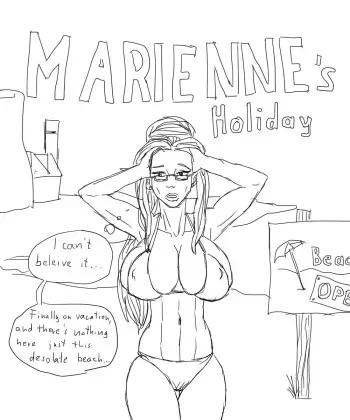 [Sketchysketch] Marienne's Holiday manga cover