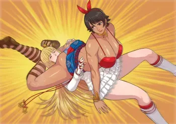 [CirenK] Josie Rizal vs Emilie de Rochefort (Tekken 7) manga cover