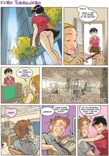 [Ismael Ferrer] Erika Telekinetika #4 [Spanish] manga cover