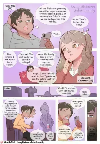 Long Distance Relationship manga cover