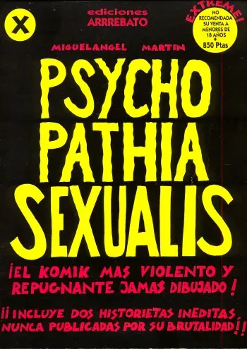 Miguel Angel Martin [Psychopathia Sexualis] manga cover
