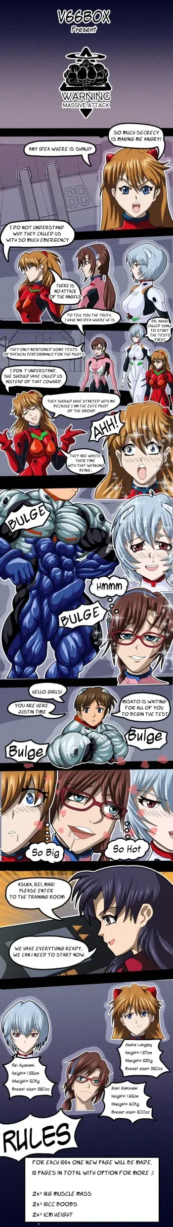 [V66BOX] Evangelion Growth Drive (Neon Genesis Evangelion) manga cover