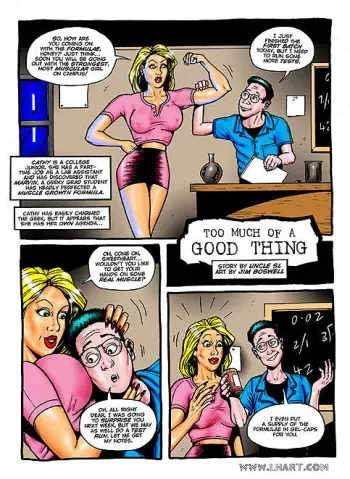[Jim Boswell] Too Much of a Good Thing manga cover