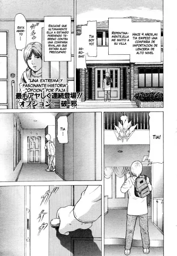 [Paja] Option (ANGEL Club 2003-02) [Spanish] [Varkatzas666] [Decensored] manga cover
