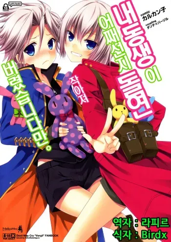 (SPARK8) [Neko Masshigura (Karukanko)] Ore no Otouto mo Naze daka Totsuzen Chicchaku Natte Shimattan daga. (Devil May Cry) [Korean] [Birdx] manga cover