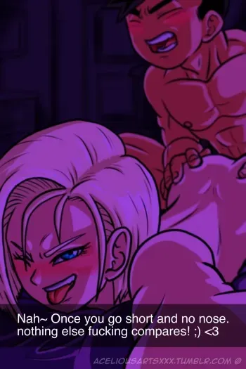[Aceliousarts] 18 has a cop kink (Dragon Ball Super) manga cover