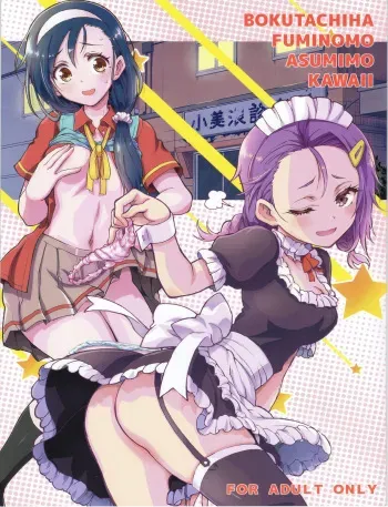 (C97) [Project Harakiri (Kaishaku)] BOKUTACHIHA FUMINOMO ASUMIMO KAWAII (Bokutachi wa Benkyou ga Dekinai) [Spanish] manga cover
